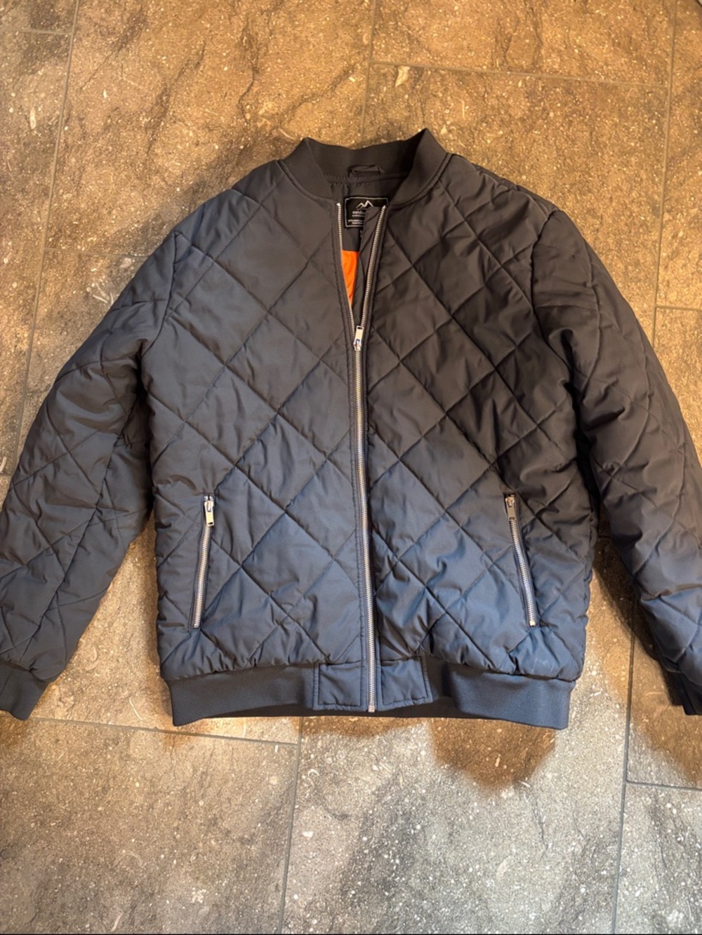 Outdoor Jacket gray bomber jacket, XL